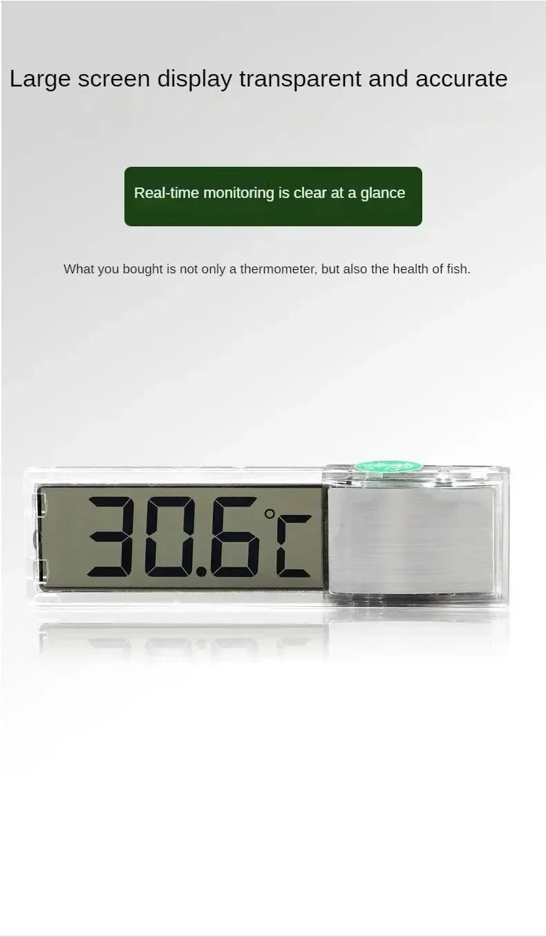 1PCs Electronic LCD Digital Fish Tank Temperature Aquarium Thermometer  Measurement Fish Tank Temp Meter Aquarium Accessories
